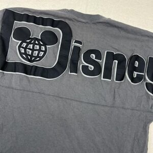 Disney Spirit Jersey Shirt Womens XS Long Sleeve Walt Disney‎ World Mickey Plaid